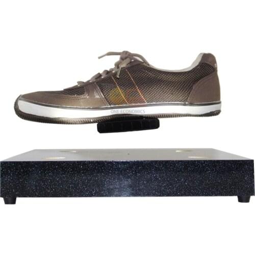 DIY Magnetic Levitation Alico Plastic Base Floating Magnet DisplayTray With Light Hold 500g Food , Shoe,Display Products