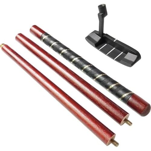 Golf Mahogany Right Hand Putter Three Sections Assembled