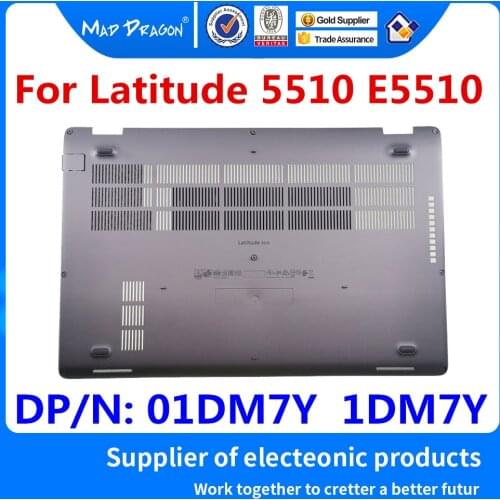 NEW original Laptop Bottom Base Bottom Cover Assembly Silver shell For Dell Latitude 5510 E5510 01DM7Y 1DM7Y AP2UJ000E03