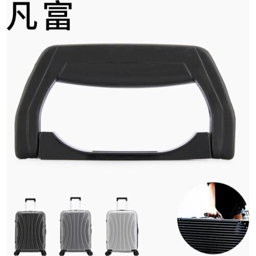 Suitcase Luggage New Handle Carrying Handle Grip Repair Grip Handle Pull Rod Box Replacement Zinc Alloy Black Fanshion Handles
