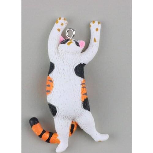 Novelty earrings Korea earrings quirky jewelry resin simulation bulldog Corgi cat and dog pendant earrings bracelet accessories