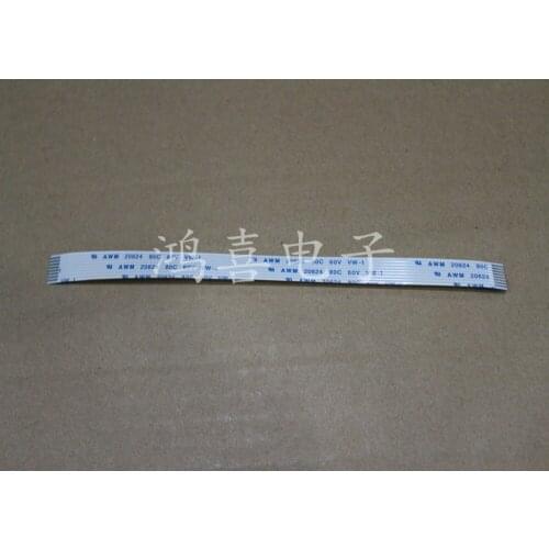 WZSM New FFC FPC Flexible Flat Cable 1.0mm Pitch Forward 1.0 mm spacing 8Pin FFC/FPC Cable length 130MM 13CM