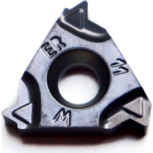 Original Iscar 16ER 16 ERM 14 W IC908 Tungsten Carbide Threading Lathe tools 10pcs Turning Tool CNC Cutter utensili tornio