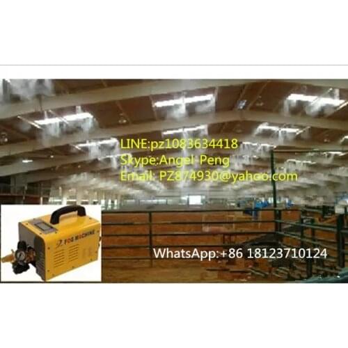 4L/min,Fog machine,high pressure foggy system,anti-drip misting nozzle,outdoor cooling system,Water Misting Machine,( Whole set)