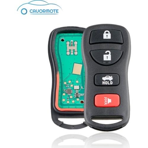 For Infiniti EX35 FX35 FX45 QX45 I35 Remote Key 4 Buttons Electronic Chip Car Key For Nissan 350Z Altima Armada Sentra Versa