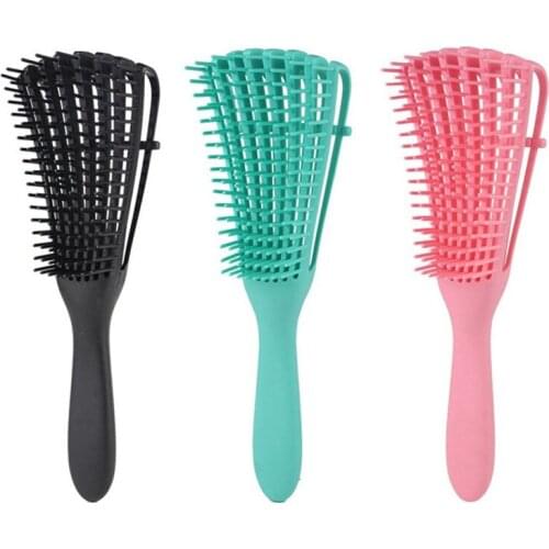 Detangling Brush for Curly Hair detangler brush Hair Detangler, Afro Textured 3a to 4c Kinky Wavy Wet/Dry/Long Thick Curly Hair