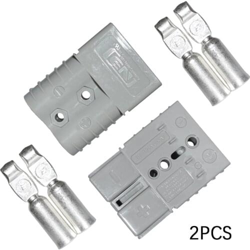 120Amp Connector Battery Charger Battery Power connectors for Anderson 120Amp 120A Quick Connect Batterie Battery ConnectorGrey