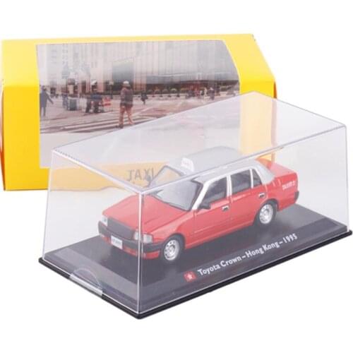 10.5CM Alloy Diecast Models 1/43 Scale Metal Classic Crown Hongkong 1995 Taxi/casablanca Cab Car Model Vehicles Toys Collection