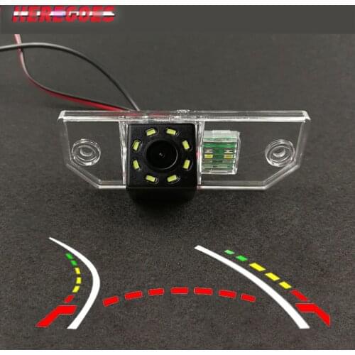 HD Wireless Car CCD Rear Camera Fisheye 4 8 12 led dynamic Night Vision For Ford Focus Sedan 2 3 2008-2012 C-Max C Max Mondeo