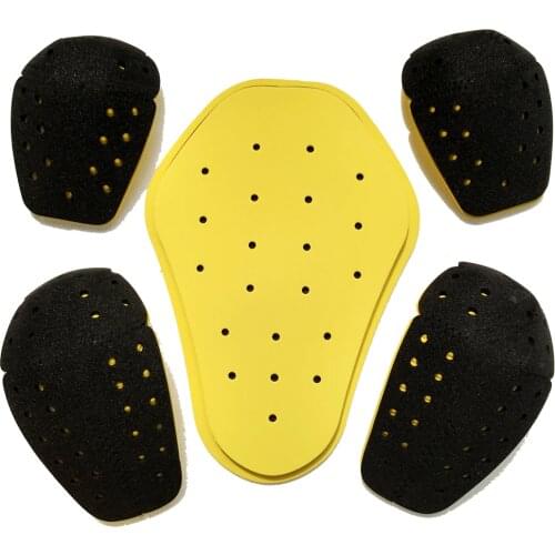 1 set motorcycle jacket armor insert protector motocross protective gear back pads + 2 elbows + 2 shoulders protection A2 SWX