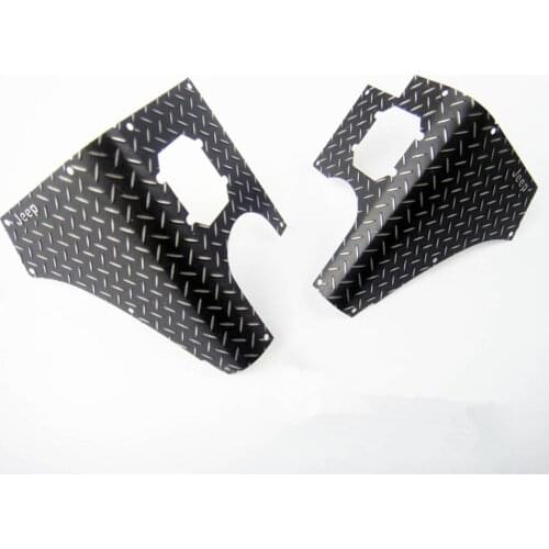 RC car shell body tail metal Scratch shield guard plate for 1/10 scale tamiya cc01 jeep wrangler remote control toys car