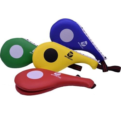 Taekwondo Target Foot Target For Child Boxing Training Sparring Karate Fighting Kicking Red Blue Yellow Green