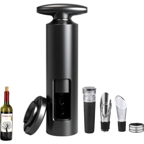 Wine Opener Set Red Wine Corkscrew Accessories Kit Convenience Portable Handle Tool Gift For Wine Lovers Kitchen Bar Tool