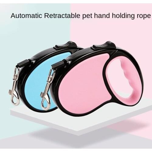 Dog rope nylon automatically telescopic traction rope pet supplies cat accessories pet dog harness dog harness