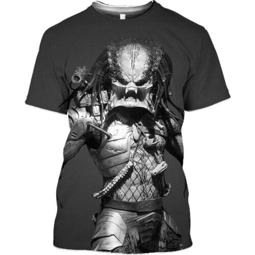 Newest The Predator 3D Print T-Shirts Men Women Fashion O-Neck Streetwear Oversized T Shirt Harajuku Kids Boy Tees Tops Clothing