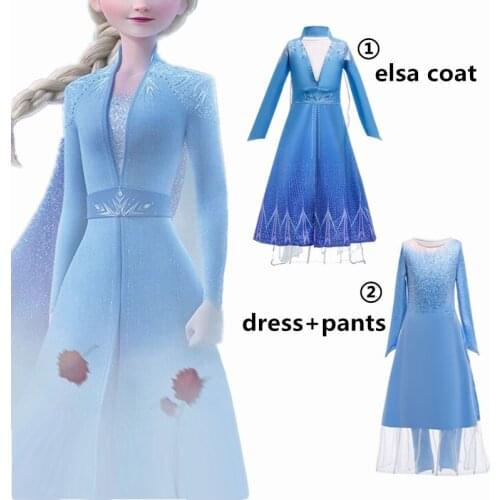 New Dress Girl Princess Costume Kids Dresses for Girls 4-10Y Children Princess Vestido Halloween Cosplay Robe