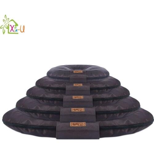 Durable Pet Kennel Removable Mat Thicken Dog Bed Sofa with Cotton Filled Cushion for Puppies Small Medium Large Dogs Cats Bench