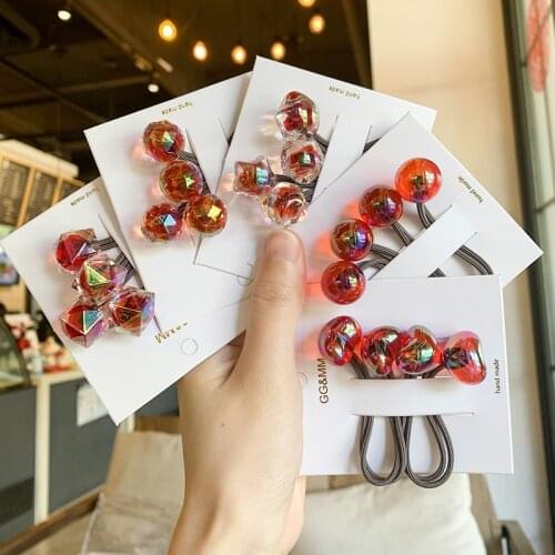 2pcs/lot New Cute Princess Cartoon Color Kids Elastic Hair Bands Baby Headwear Children Hair Ropes Girls Hair Accessories