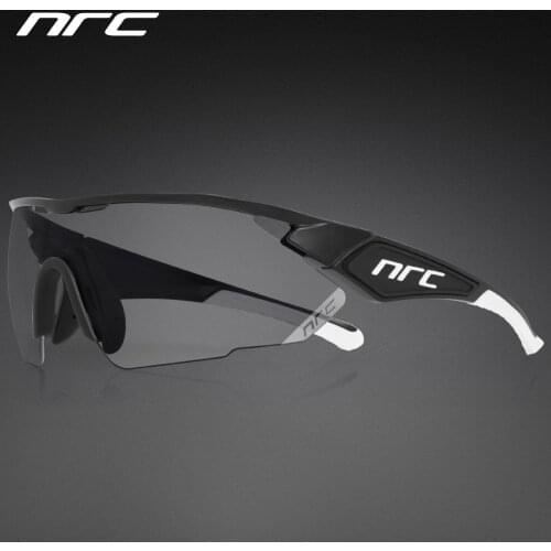 NRC Cycling Glasses Photochromic MTB Bike UV400 Sunglasses Sports Sunglasses Outdoor Gafas Ciclismo Cycling Eyewear