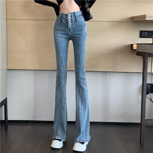 Yeqedu Womens High Jeans