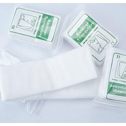 5 bag/lot Non-woven Triangular Bandage Medical Supply Wound Dressing Fracture Fixation Bandage Wound care Shoulder hand support