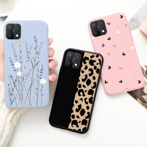 Butterfly Case For OPPO A15 4G Phone Fundas Flame Capa For oppo A 15 a 1 5 Soft Silicone Fashion Back Cover Bumper Shell 6.52"