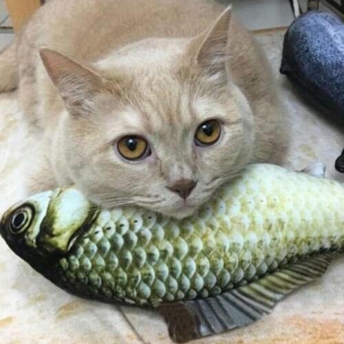 Cat Favor Fish Toy Cat Mint Stuffed Fish Shape Sisal Hemp Cat Scratch Board Scratching Post for Cat Products Pet Supplies