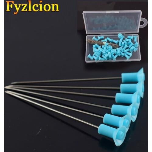 Blowguns 50/100pcs 2.56'' METAL NEEDLE DARTS FUEL 50PCS FUEL DART FOR BLOWGUN .40 CALIBER