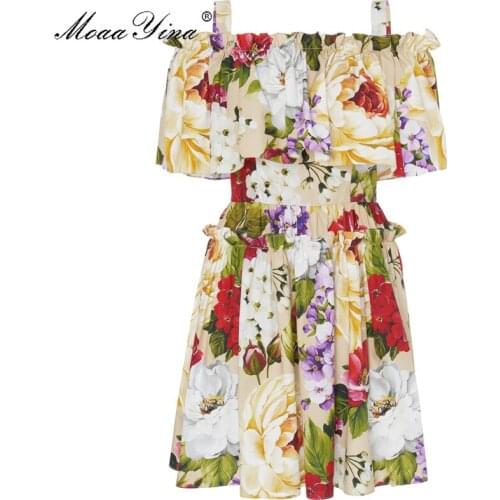 Летние платья из хлопка MoaaYina China At AliExpress