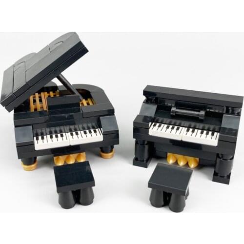 Piano Room Compatible Major Brand Toys Building Blocks Classic Collections Assembled Brick Handmade Design
