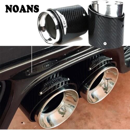 For Mini Cooper F60 R60 R61 F54 F55 F56 F57 R55 R56 R57 R58 R59 S JCW Carbon Fiber Exhaust Pipe Tip Top Quality Car Accessories