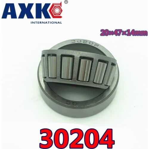 2019 Top Fashion New Steel Free Shipping Axk Taper Roller Bearing 30204 20x47x14 Mm Tapered Bearings, Single Row 20x47x14mm