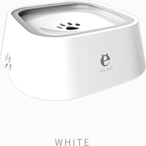 1.5L Pet Dog Bowls Floating Not Wetting Mouth Cat Bowl No Spill Drinking Water Feeder Plastic Portable Dog Bowl