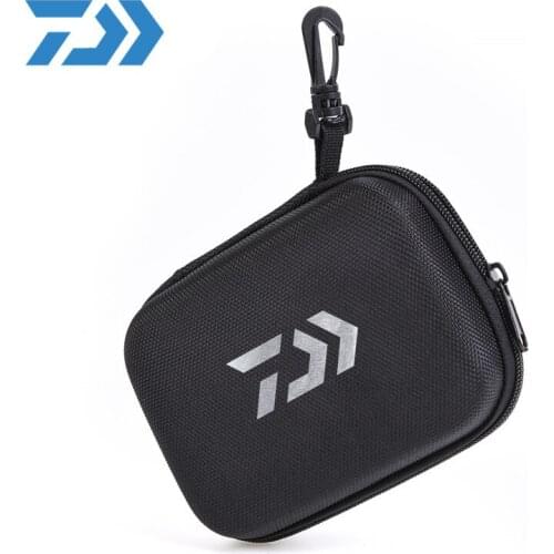 DAIWA Fishing Gear Bag Portable EVA Fishing Reel Bag Protective Case Cover