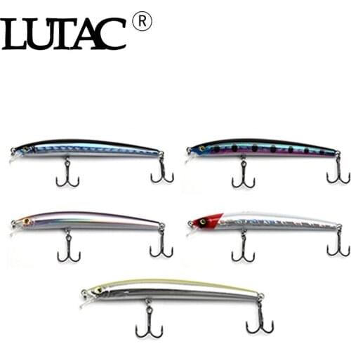 LUTAC Fishing minnow 100mm7.5g Fishing lures Hard Plastic Lure carp fishing artificial Suspending lure