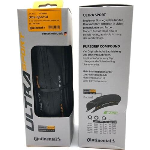 Continental Ultra Sport III Road Bike Tires 700×23C/25C/28C Folding Anti Puncture 700C Bicycle Tires