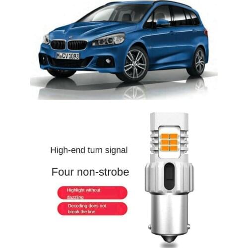 Turn signal Light For BMW Gran Tourer F46 Front and Rear turn signal 1556LM 26w error free Intelligent IC Decoding 2pc