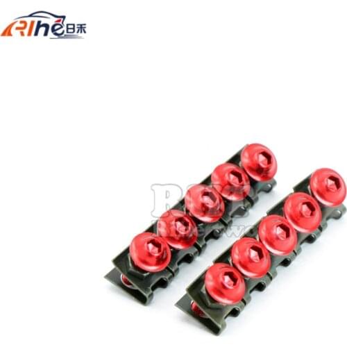 10 peices 6mm motorcycle fairing body screws for honda cbr aprilia APRILIA RS 125 1998 1999 2000 2001 2002 2003 2004 2005 shiver