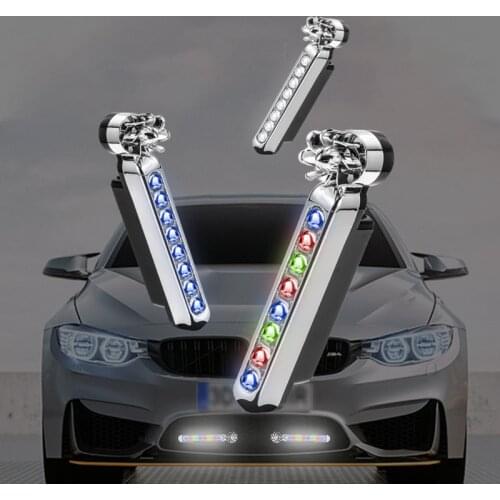 1 Pair Vehicle Lights with Rotation Fan Powered for Chevrolet Cruze TRAX Aveo Lova Sail EPICA Captiva Malibu Volt Camaro Cobalt