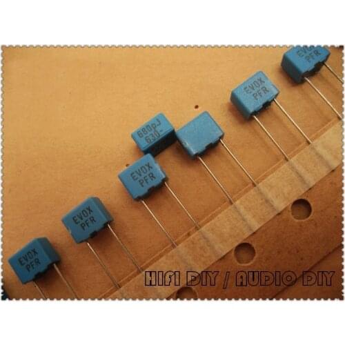 20pcs/100pcs EVOX PFR 680pF 630V 630V680pF 5% MKP film capacitor 0.68nF 681 630V681