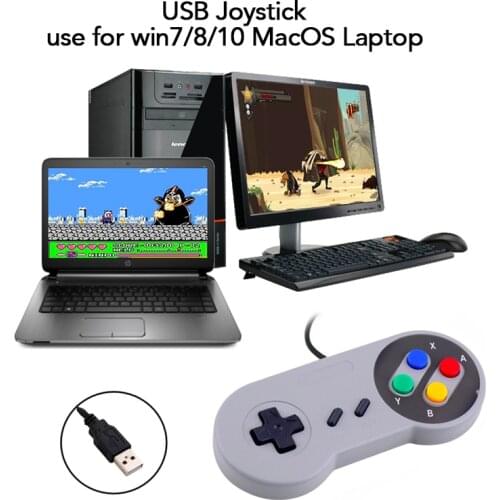 2021 Wired Game Controller Classic USB Game Handle Gamepad Joysticks PC Video Games Controller for SNES Gamepad Hot