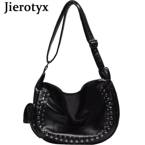JIEROTYX Chic Trendy Fashion Women Crossbody Bags 2020 New Female Chic High Capacity Bags Exquisite Soft Strap Shoulder Bag