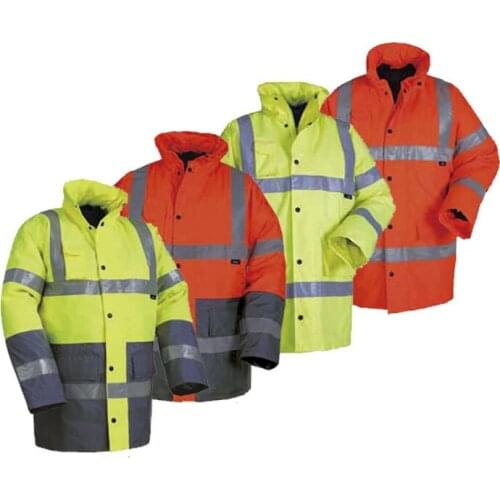 Parka Jacket Men Work Clothes For Men Workwear Jacket Woman Waterproof And Windproof Jacket Hi Vis Reflective Winter Coat