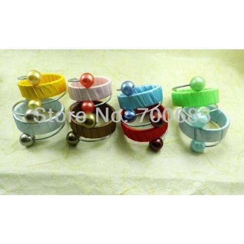 Aliexpress sold beaded wedding napkin ring holiday decoration napkin ring