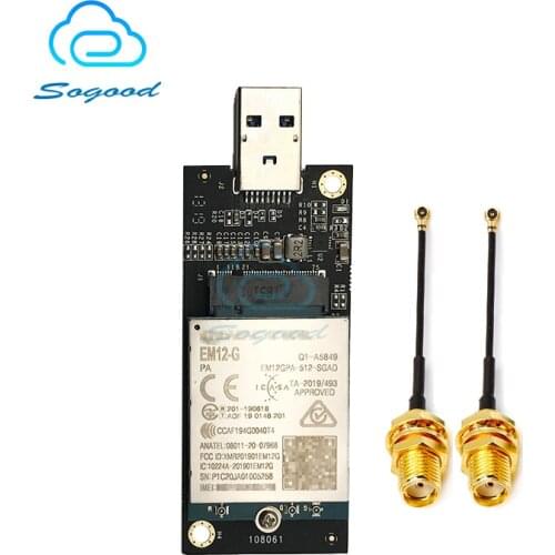 Quectel EM12-G EM12 LTE Cat12 M.2 moduel LTE-FDD B1/B2/B3/B4/B5/B7/B8/B9/B12/B13/B14/B17/B18/B19/B20/B21/B25/B26/B28/B29/B30