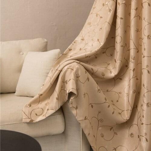 Modern Curtains Window Fabric For Living Room Bedroom Garden Balcony Blackout Curtain High Light Shading Kitchen Window Curtains