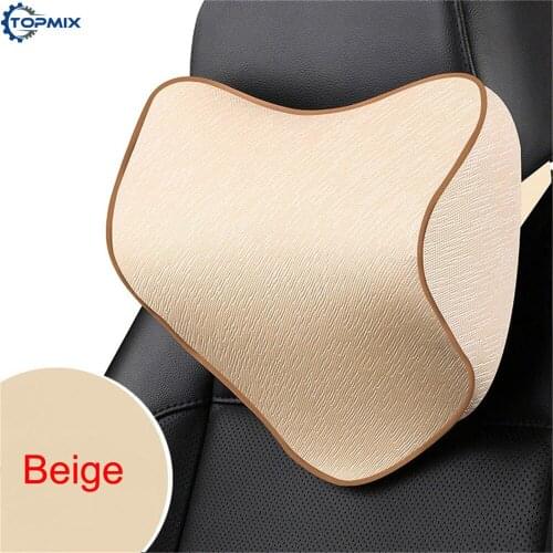 Universal Soft Memory Foam Car Neck Pillow Breathe Auto Seat Head Support Neck Rest Cushion Headrest Pillow Pad