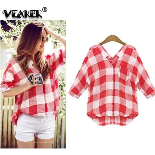 Удлиненные блузки VEAKER China At AliExpress