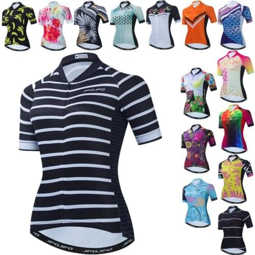 Weimostar Black Cycling Jersey Women Summer Mountain Bicycle Clothing mtb Road Bike Jersey Breathable Cycling Shirt Cycle Wear