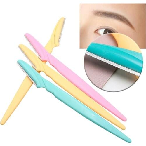 6PCS Eyebrow Razors Facial Hair Remover Shaver Trimmer Shaper Exfoliating Tool Shaver